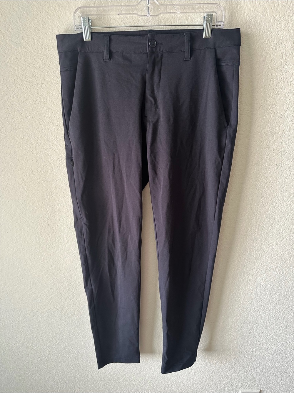 BYLT Premium Basics Everyday Pant 2.0 Black Performance Stretch Travel Pants